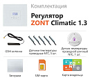 ZONT Climatic 1.3 Погодозависимый автоматический GSM / Wi-Fi регулятор (1 ГВС + 3 прямых/смесительных) с доставкой в Щёлково
